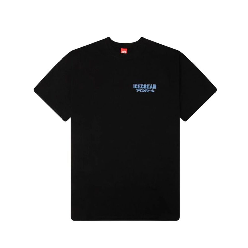 Icecream Crew Neck T-Shirt Safe Mens Black 2209